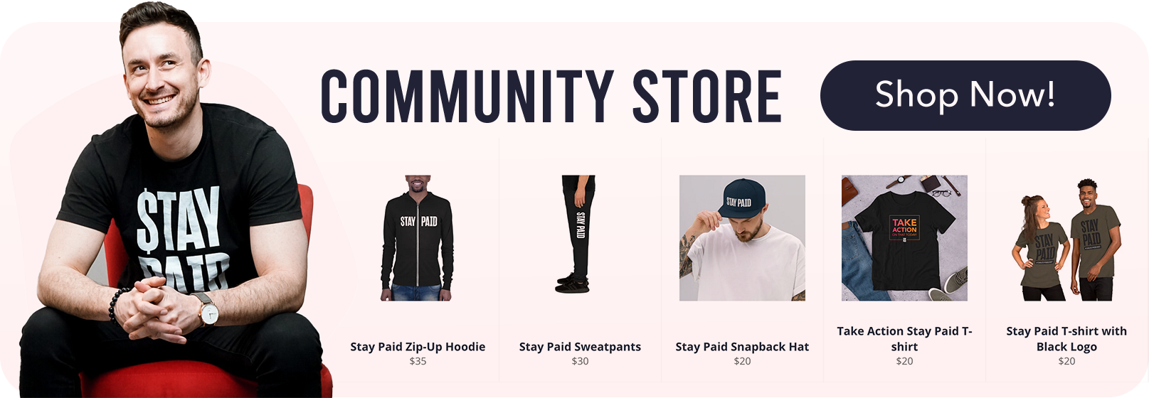 Stay Paid Community Store — shop hoodies, hats, t-shirts and more