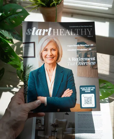 Start Healthy sample cover, a source of Health & Wellness content