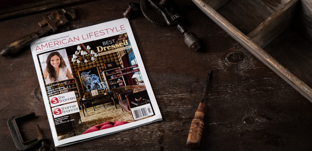 A copy of American Lifestyle magazine
