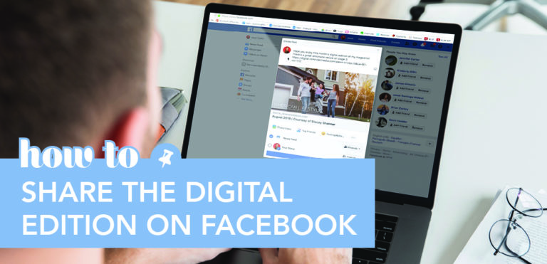 How to Share the Digital Edition on Facebook