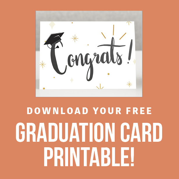 Grad Card Printable