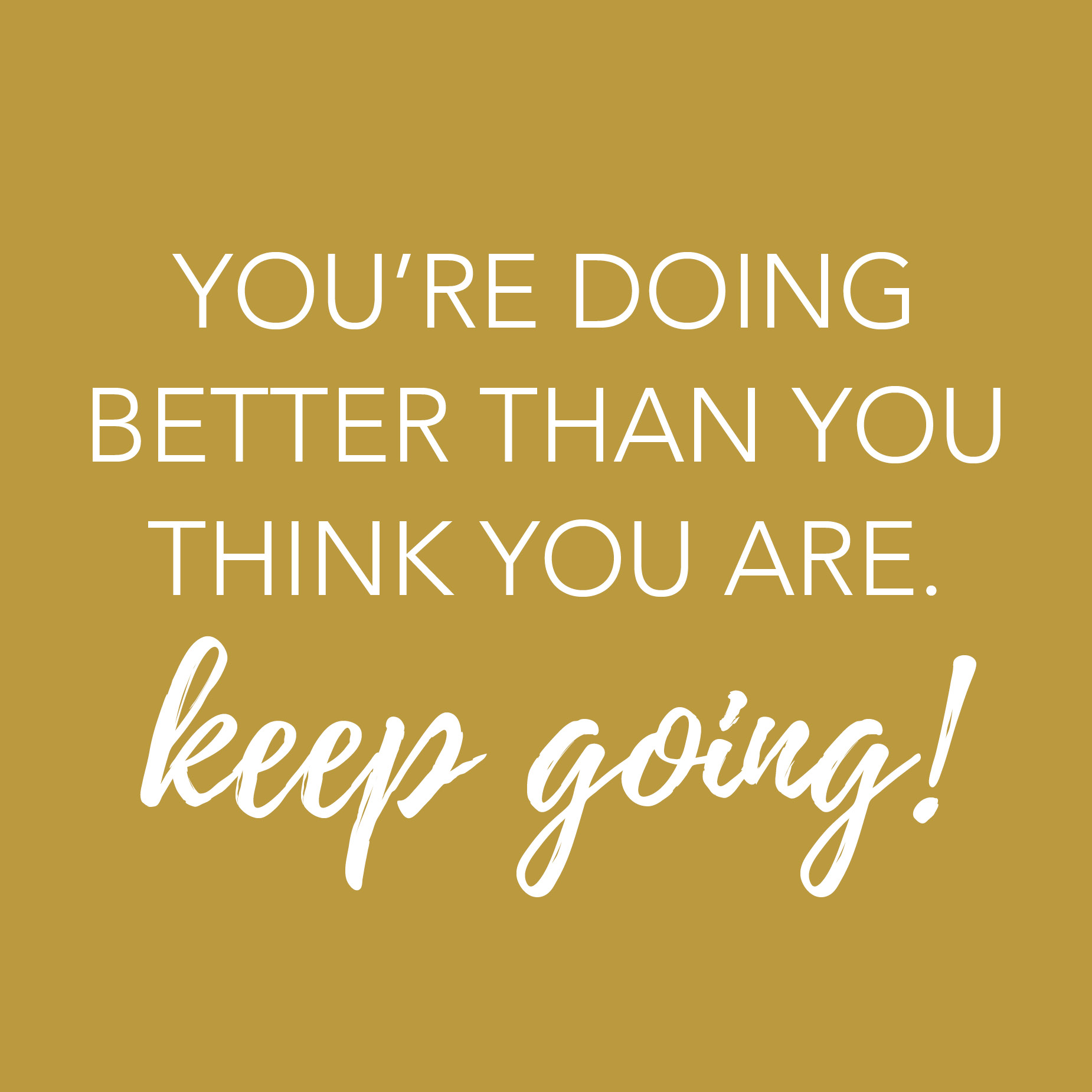 keep going quote