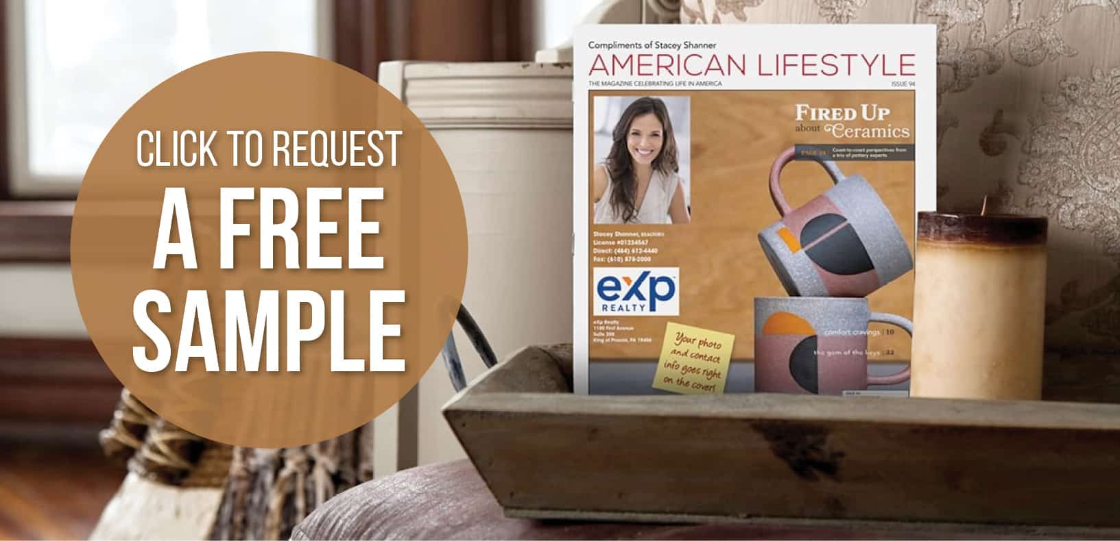 American Lifestyle magazine cover cover featuring eXp Realty