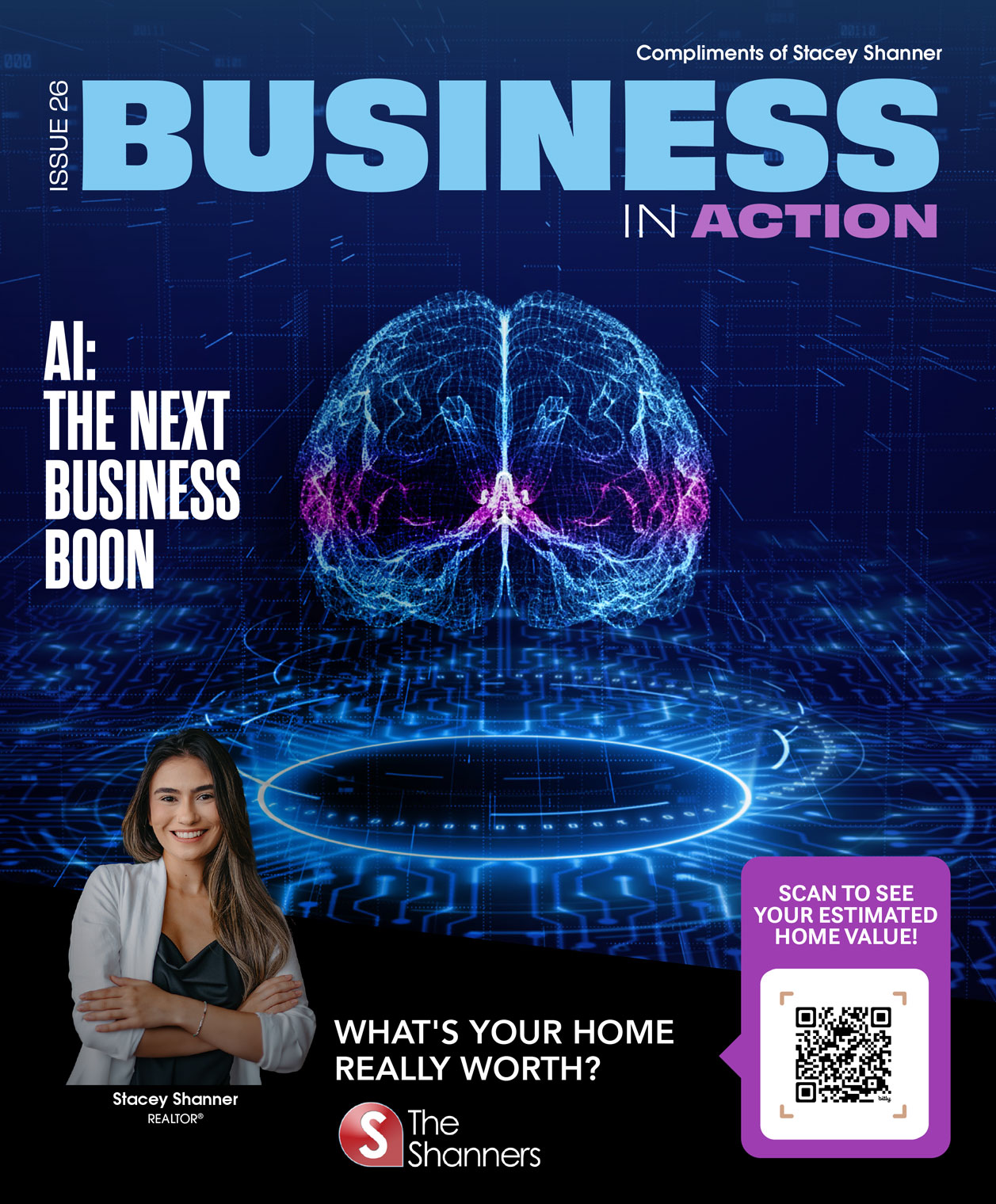Business in Action Magazine Cover