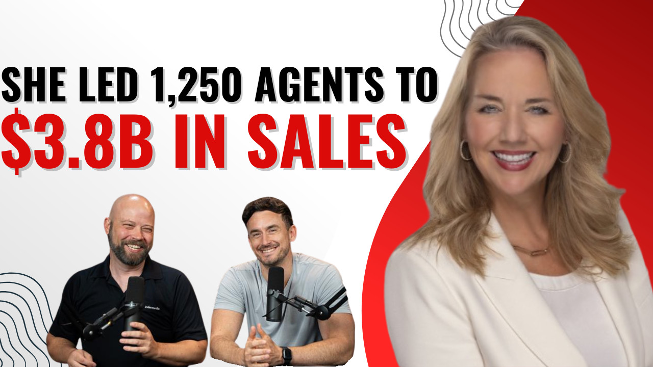 she led 1,250 agents to $3.8B in sales